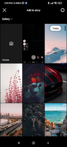 select all the images