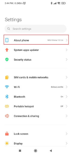 About Phone