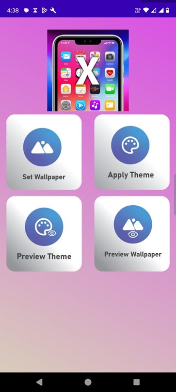 iPhone X Launcher for Android