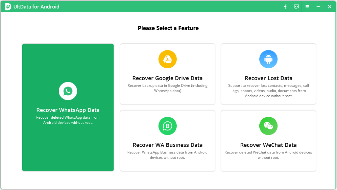 Restore whatsapp data