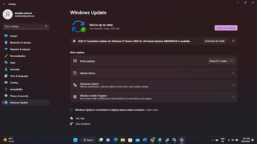 Update Windows