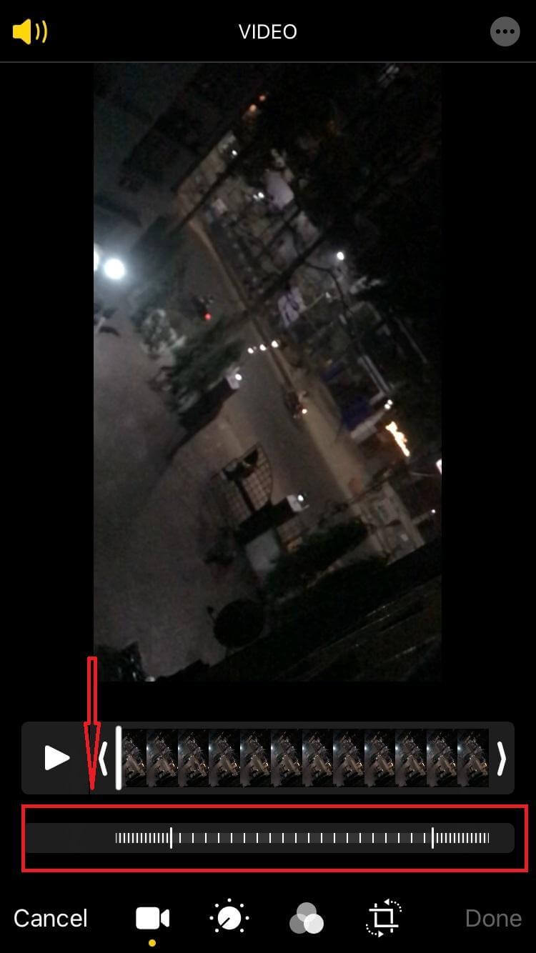 speed up iphone video