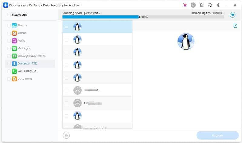 Recover deleted files