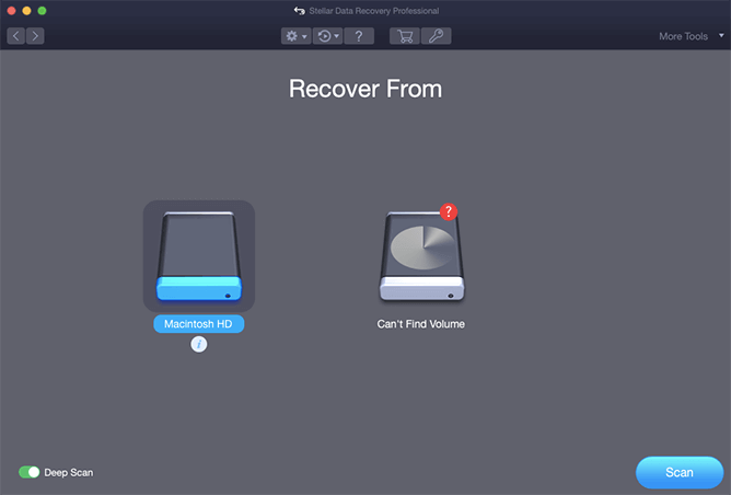 Data recovery software