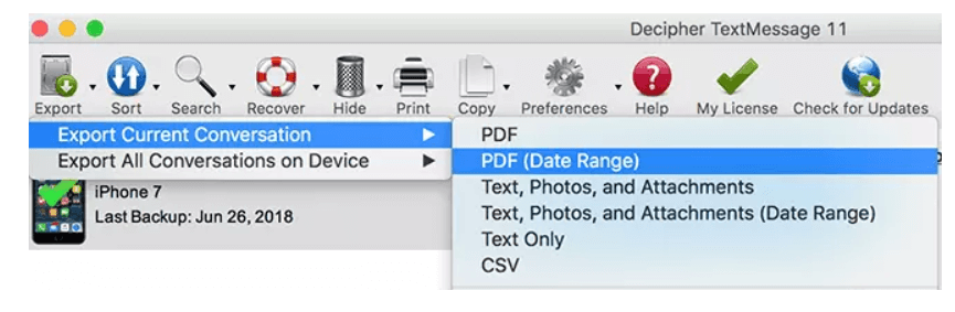 Print your message