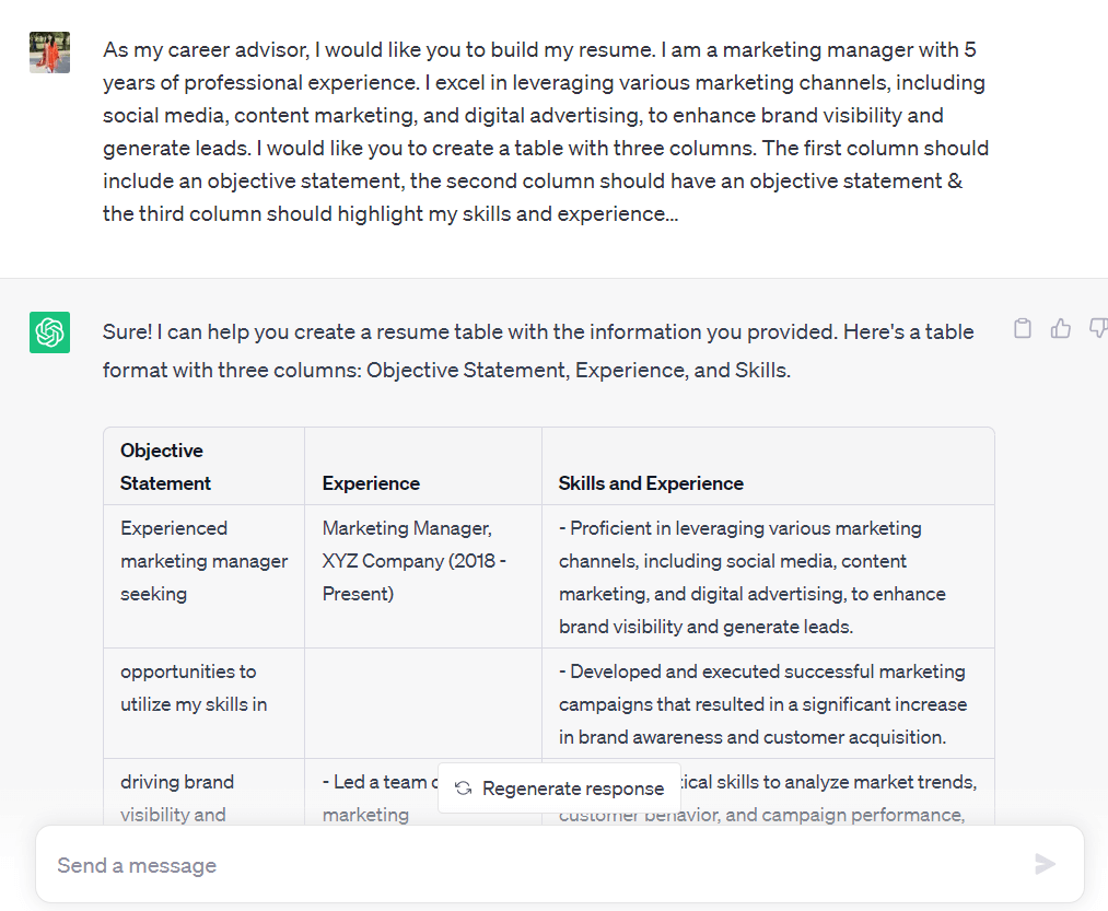 Resume Generator
