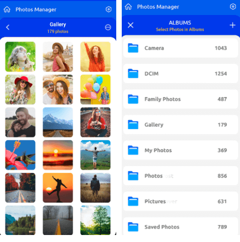 photos manager