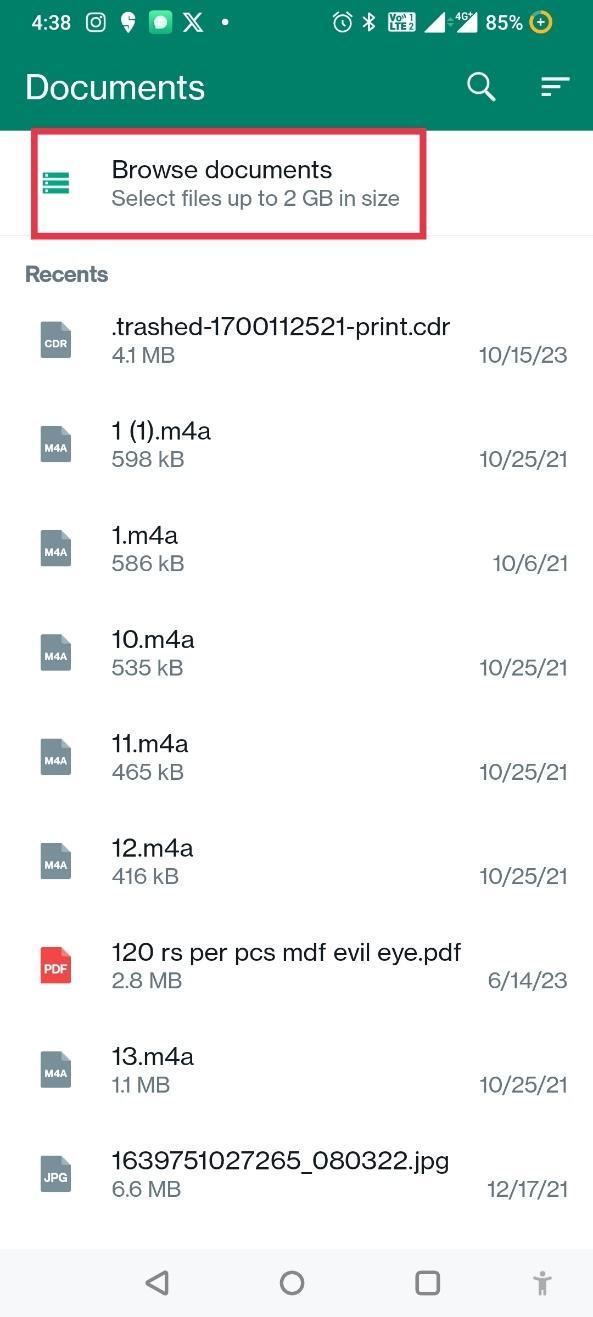 Select your video file