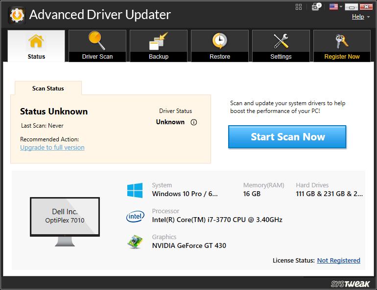 Advanced Driver Updater