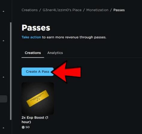 Create Pass