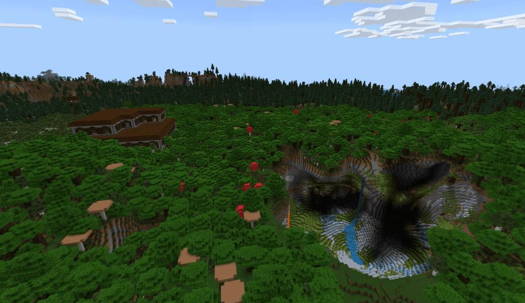 Mansion and the Caves