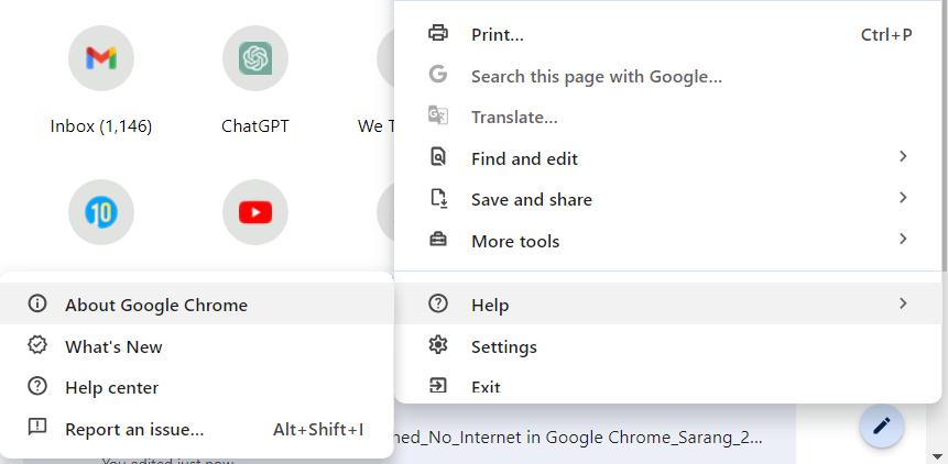 About Google Chrome