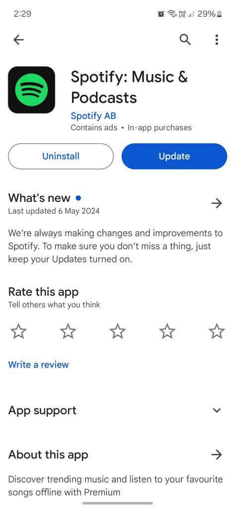 Update the App