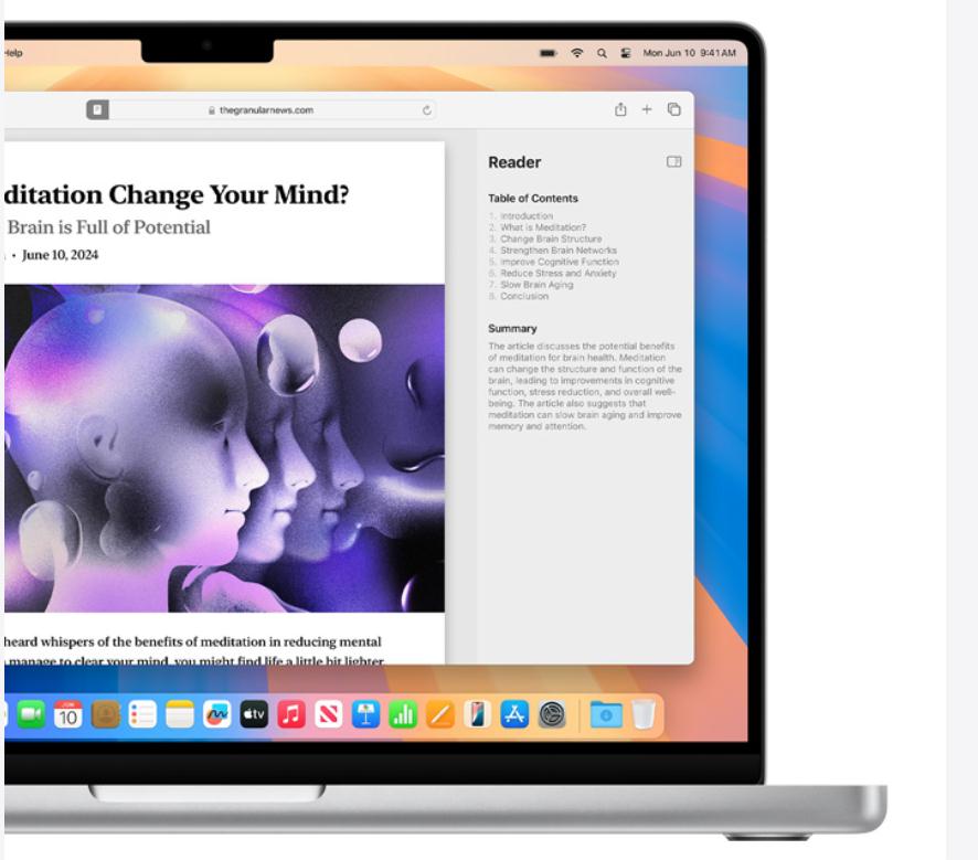 Advanced Browsing in Safari