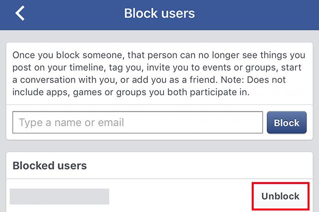 Block users