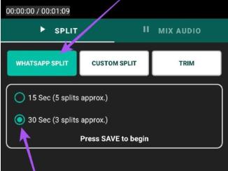 WhatsApp Split