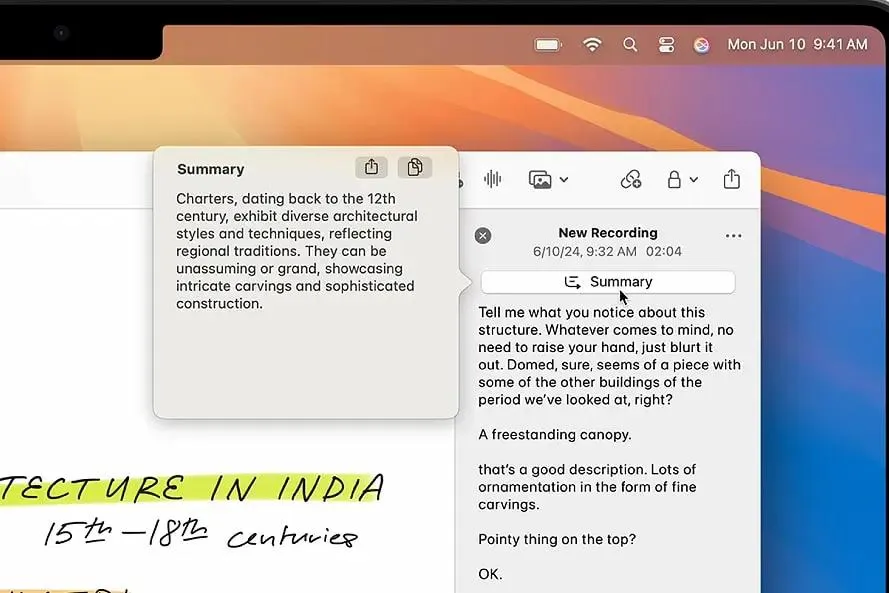 Transcripts for audio recordings