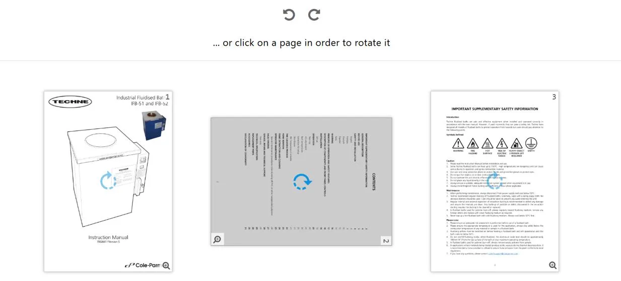 click on page to rotate