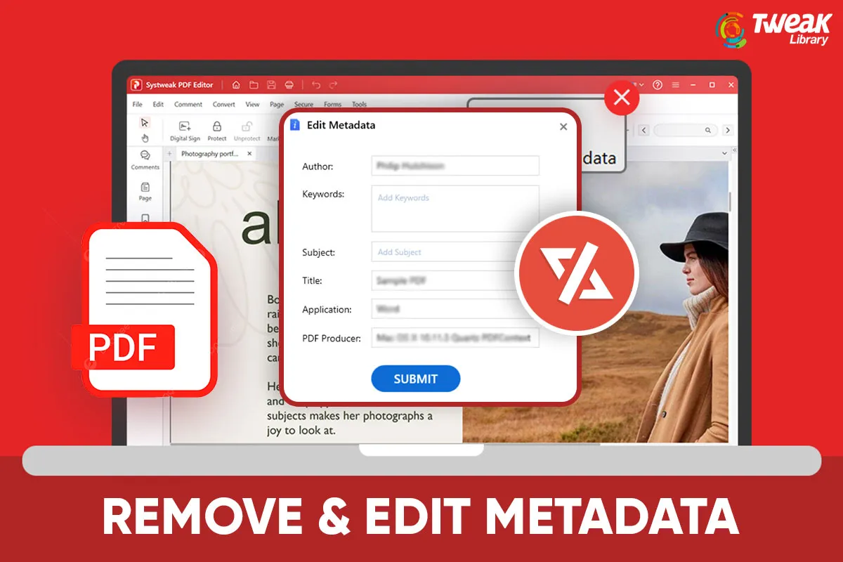 How to Remove & Edit Metadata from PDF Files