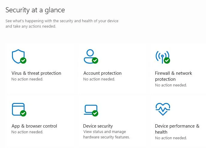 Virus & Threat Protection