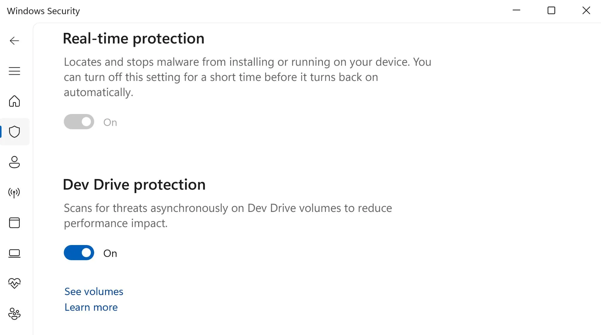 real time protection