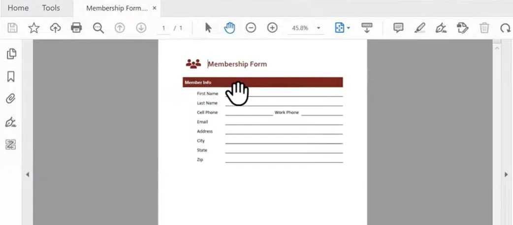PDF In Acrobat